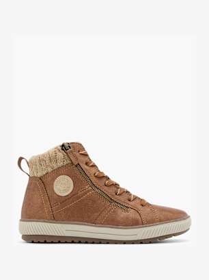 Easy Street Bottes à lacets Beige