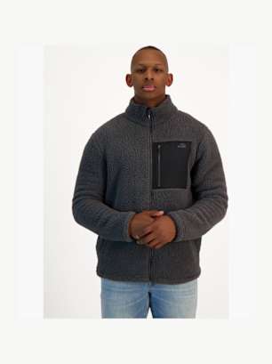 Big Tramp Fleecejacke Grau