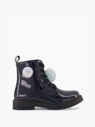 Disney Frozen Bottes à lacets Bleu foncé