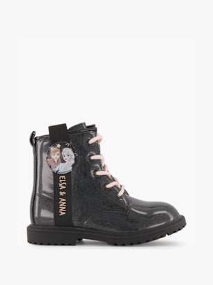 Disney Frozen Bottes à lacets Noir