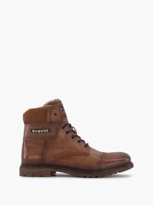 Bugatti Bottes à lacets Marron
