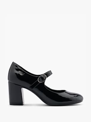 Graceland Spangenpumps Schwarz