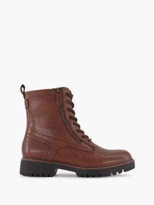 Tamaris Bottes à lacets Marron