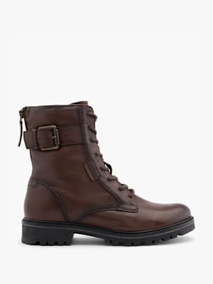 5th Avenue Schnür-Stiefelette Braun