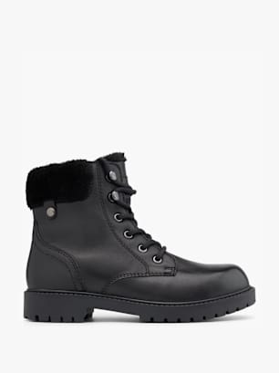 Landrover Bottes à lacets Noir