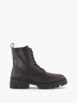 Tamaris Bottes à lacets Noir