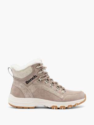 Bench Schnür-Stiefelette Taupe