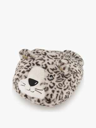 Casa mia Chaussons fourrés Beige