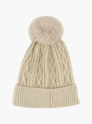 Black Box Cappello a maglia Beige