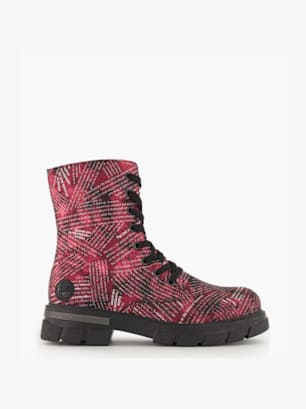 Rieker Schnür-Stiefelette Rot