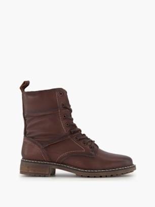 5th Avenue Bottes à lacets Marron