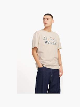 JACK & JONES Tee-shirt Beige