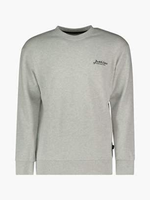 JACK & JONES Felpa con cappuccio Grigio