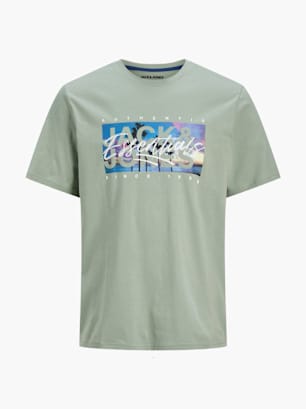 JACK & JONES T-Shirt Grün