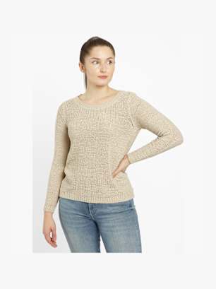 ONLY Strickpullover Taupe