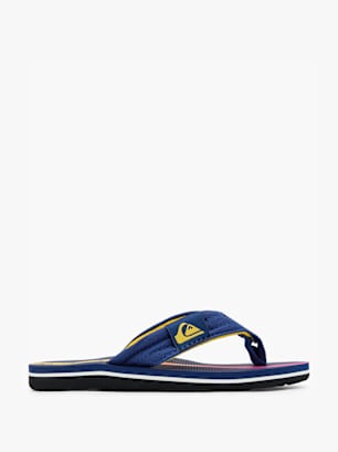 Quiksilver Pantoletten-Zehentrenner Blau