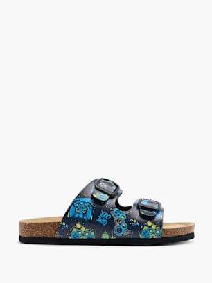 Vty Chaussons Bleu foncé