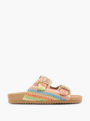 Graceland Tieffussbett-Pantolette Multicolor