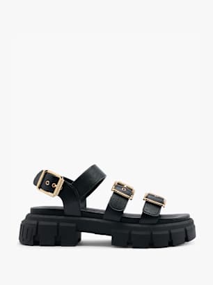 Buffalo Sandale Schwarz