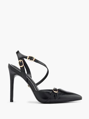 Buffalo Slingpumps Schwarz