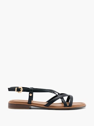 Graceland Sandale Noir