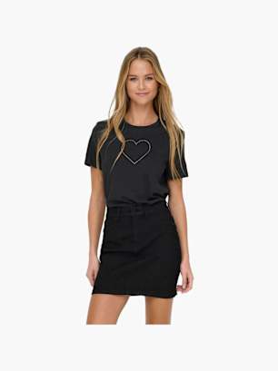 ONLY T-Shirt Grau