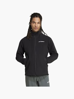 adidas Fleecejacke Schwarz