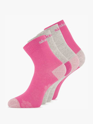Skechers Chaussettes Rose