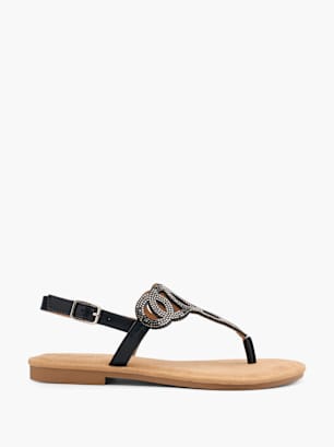 Catwalk Sandales Noir