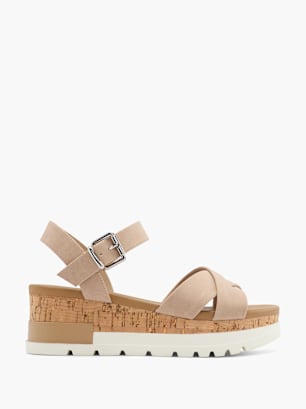 Graceland Sandale Beige