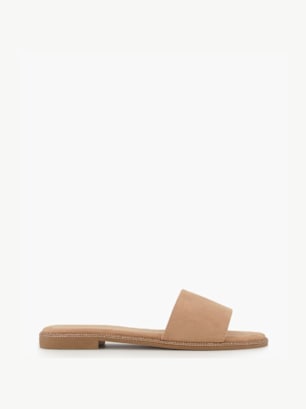 Catwalk Flache Pantolette Braun