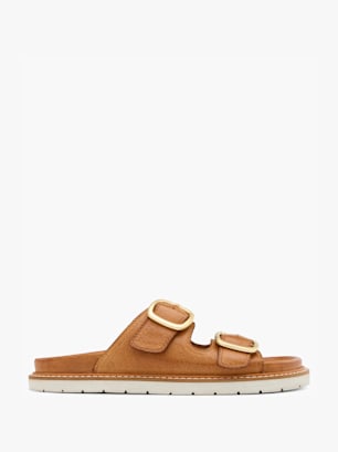 5th Avenue Scarpa da casa aperta Cognac