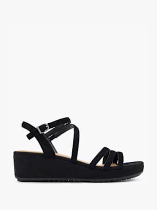 5th Avenue Sandale Schwarz