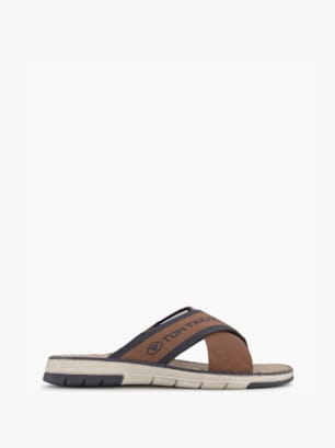 TOM TAILOR Chaussons Marron