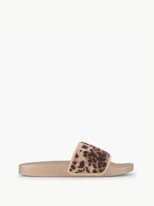Blue Fin Claquettes Or