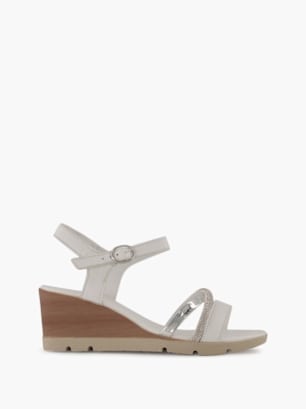 5th Avenue Sandale Weiss