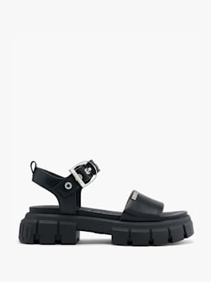 Buffalo Sandale Schwarz