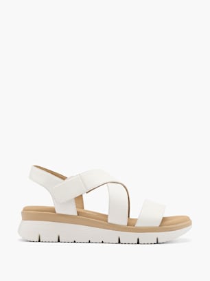 5th Avenue Sandale Weiss