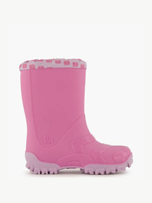 elefanten Bottes de pluie Rose