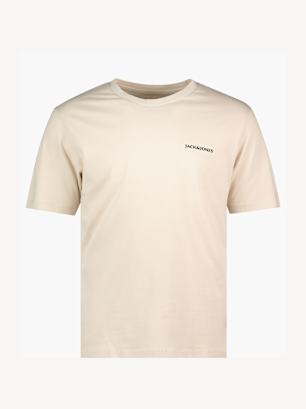 JACK & JONES T-Shirt Beige