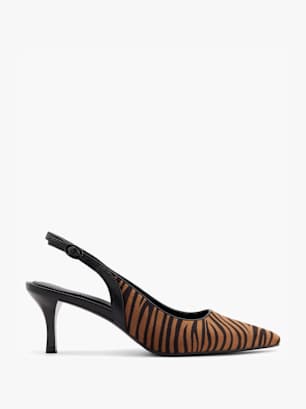 Catwalk Slingpumps Braun