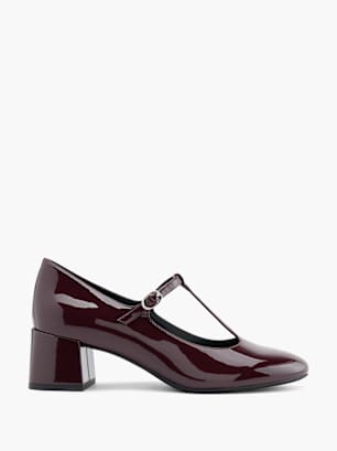 Graceland Spangenpumps Bordeaux