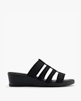 Easy Street Sandali Con Tacco Flash: Eleganza E Comfort Per La Donna Moderna - Nero, 39 EU