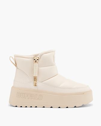 High Boot Buffalo Lammfell Boots Buffalo Chunky Patike Crna DEICHMANN