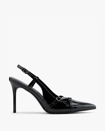 Escarpins Femme Easy Street En Micro Daim Noir - Pointure 9.5 M US - Neufs Avec Boîte