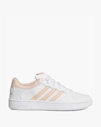 adidas gazelle silver green womens Weie Sneakers mit metallischen rosa Streifen und abriebfester Sohle Adidas  Tensaur Sport 3.0 K fr Damen