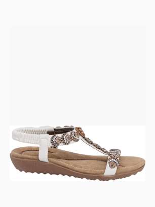 Easy Street Sandal White
