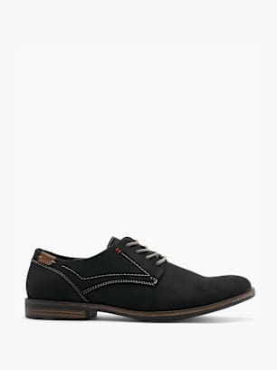 AM SHOE Spoločenská obuv Čierna