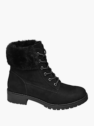 Highland Creek Schnürboots Schwarz
