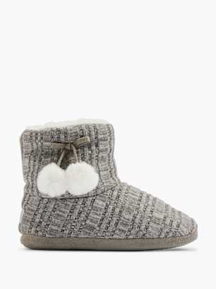 Casa mia Plush slipper Grey
